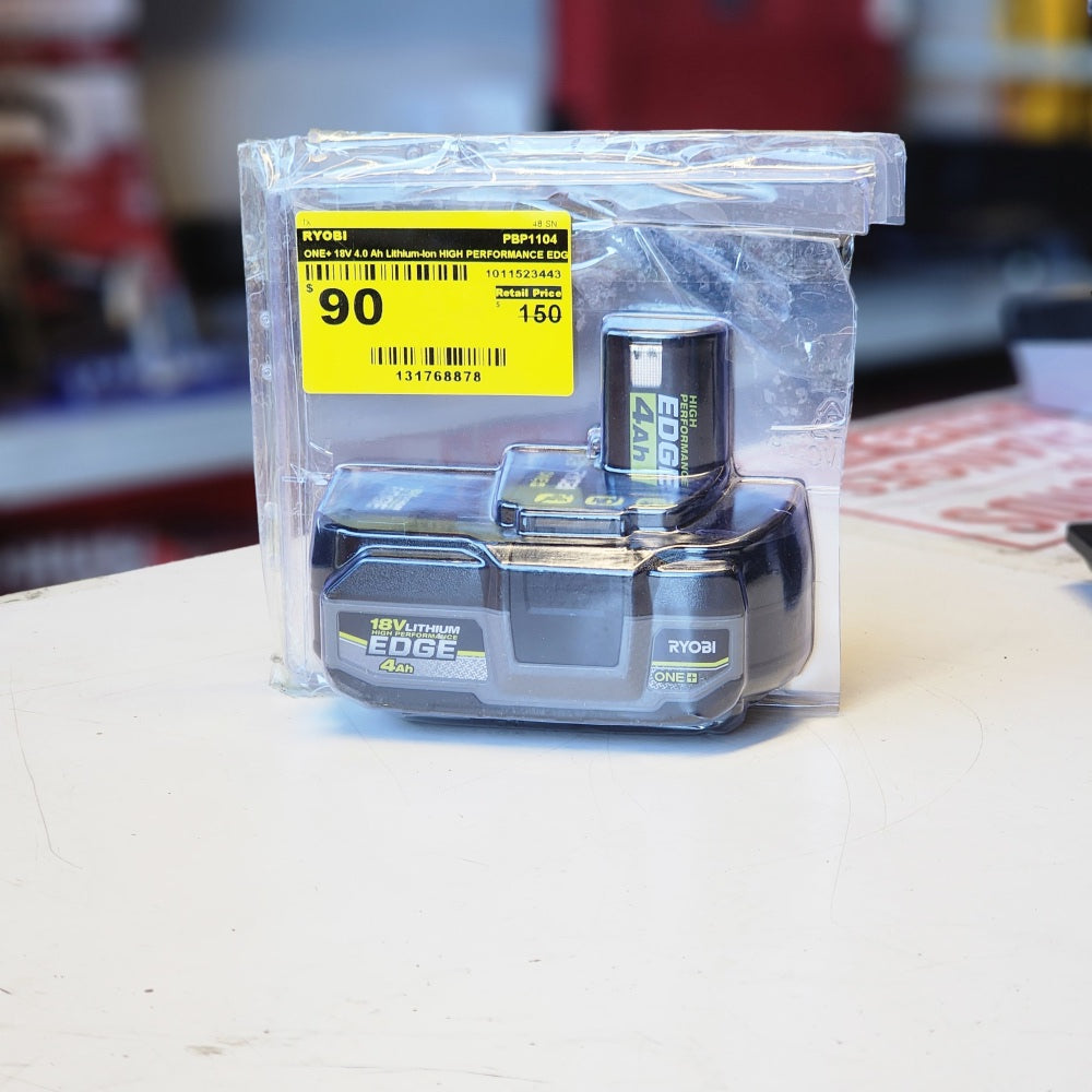 ONE + 18V 4.0 Ah Lithium-ion High Performance Edge ONE + 18V 4.0 Ah Lithium-ion High Performance Edge